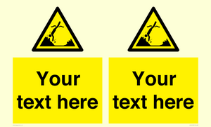 Custom Warning submerged objects